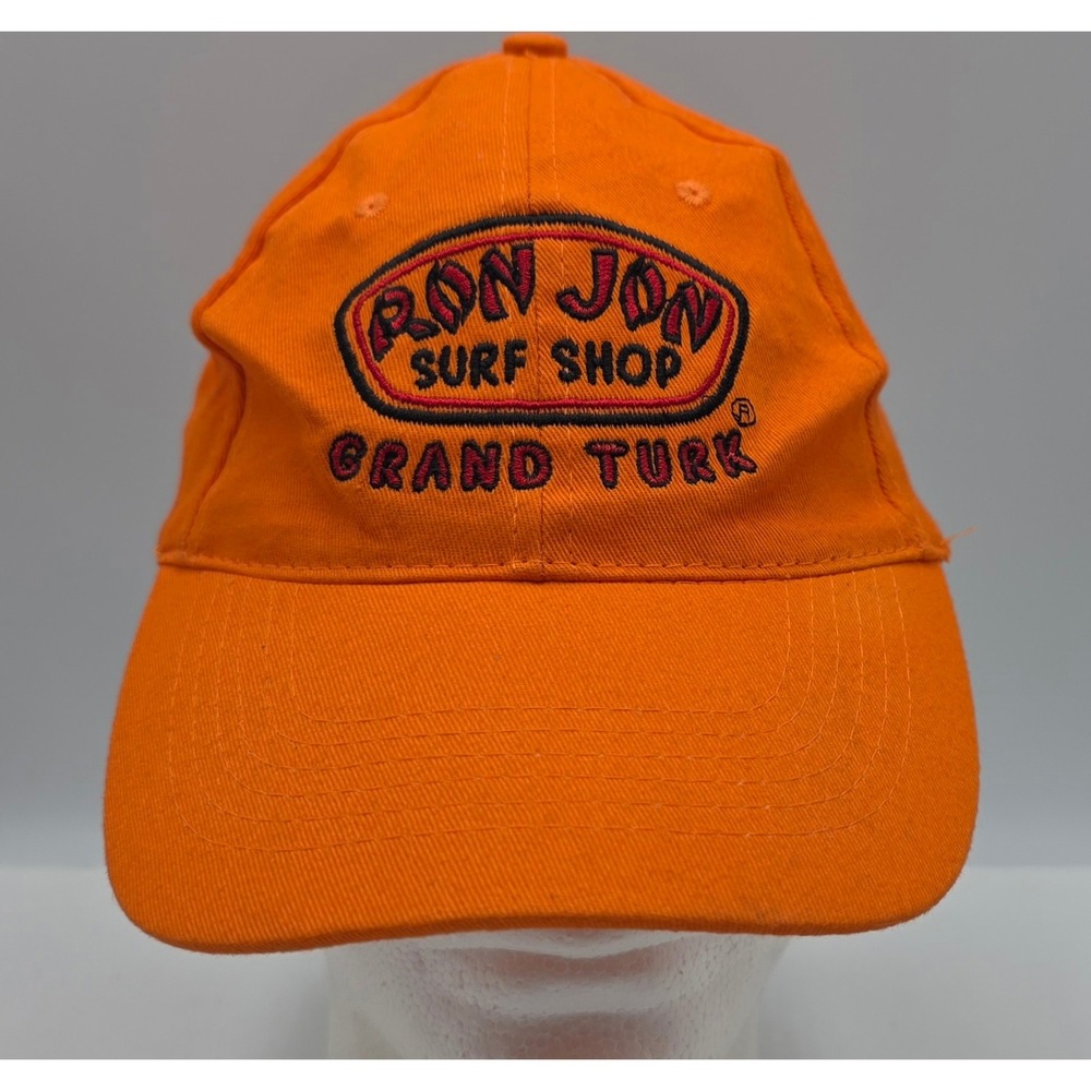 Ron Jon Surf Shop‎ Strapback Hat Unisex Orange Grand Turk Baseball Cap